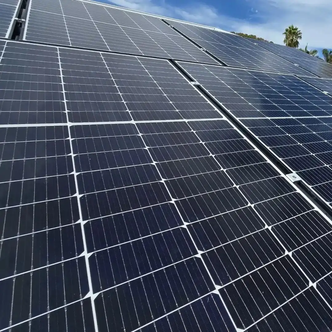 Solar panel cleaning